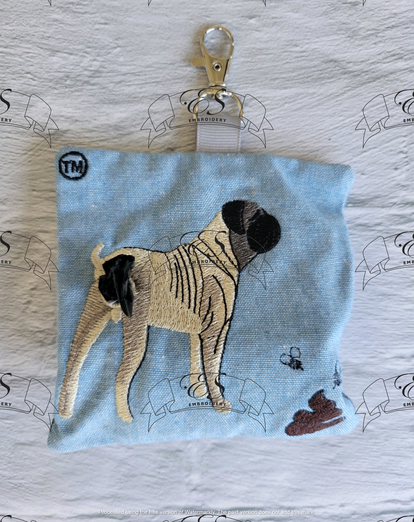 Bullmastiff Waste Bag Holder