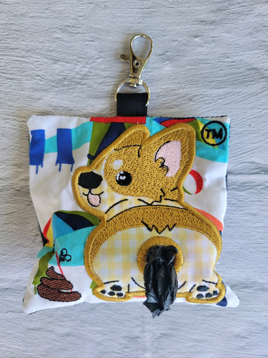 Pembroke Welsh Corgi Waste Bag Holder