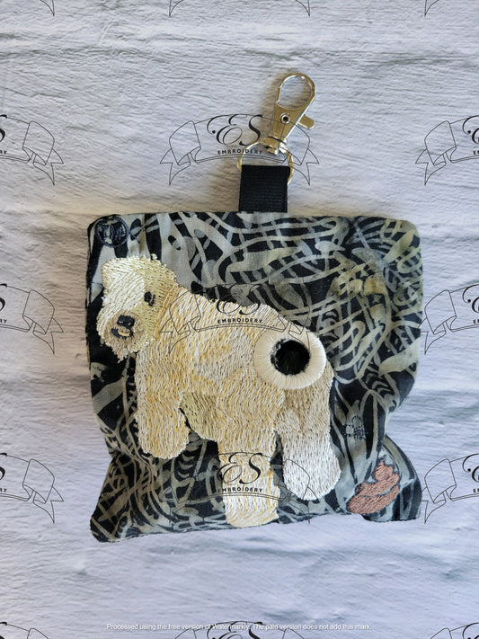 Soft Coated Wheaten Terrier Waste Bag Holder