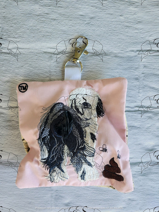 Tibetan Terrier Waste Bag Holder