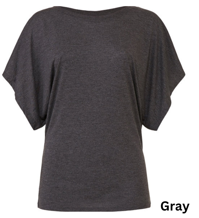 Draped Sleeve Dolman Top