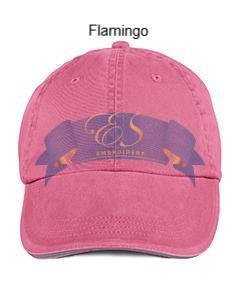 Low-Profile Sandwich Trim Twill Cap - ES Embroidery