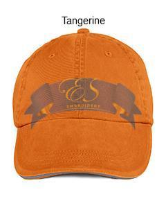 Low-Profile Sandwich Trim Twill Cap - ES Embroidery