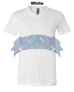 Short-Sleeve V-Neck T-Shirt - ES Embroidery