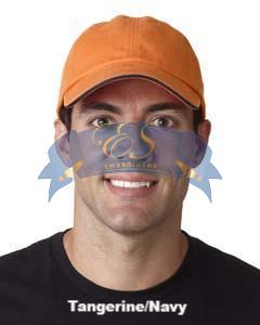 Classic Cut Brushed Cotton Twill Sandwich Cap - ES Embroidery