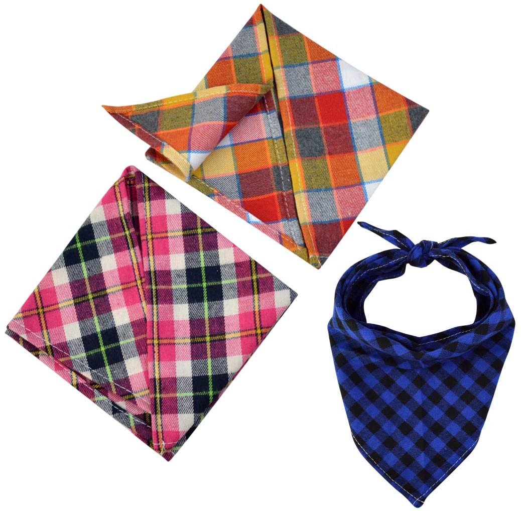 Woof with Paw Prints Tie Bandana