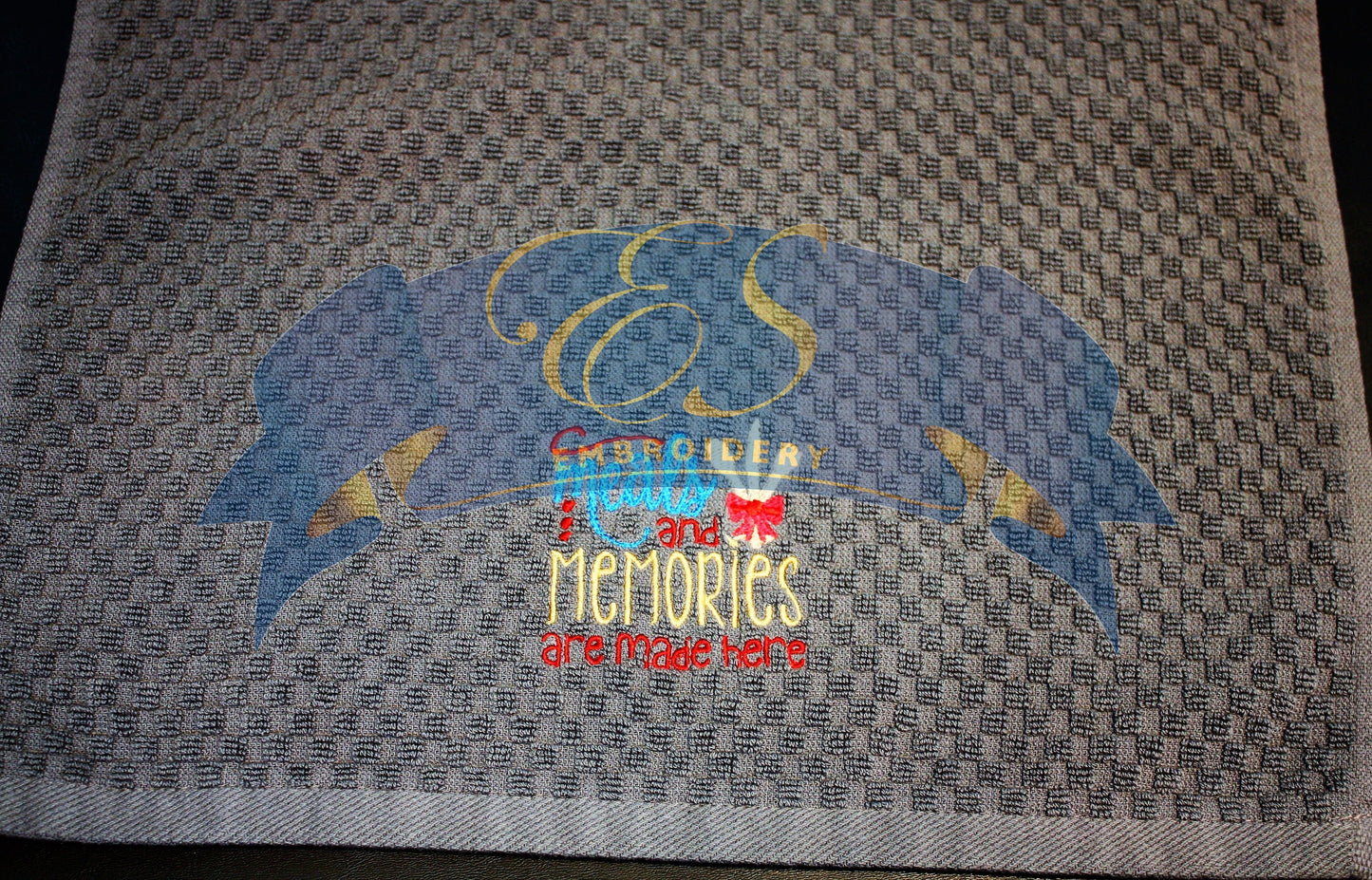 Meals and Memories are made here Kitchen Towel