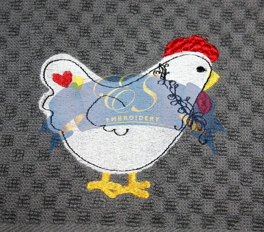 Hen Kitchen Towel
