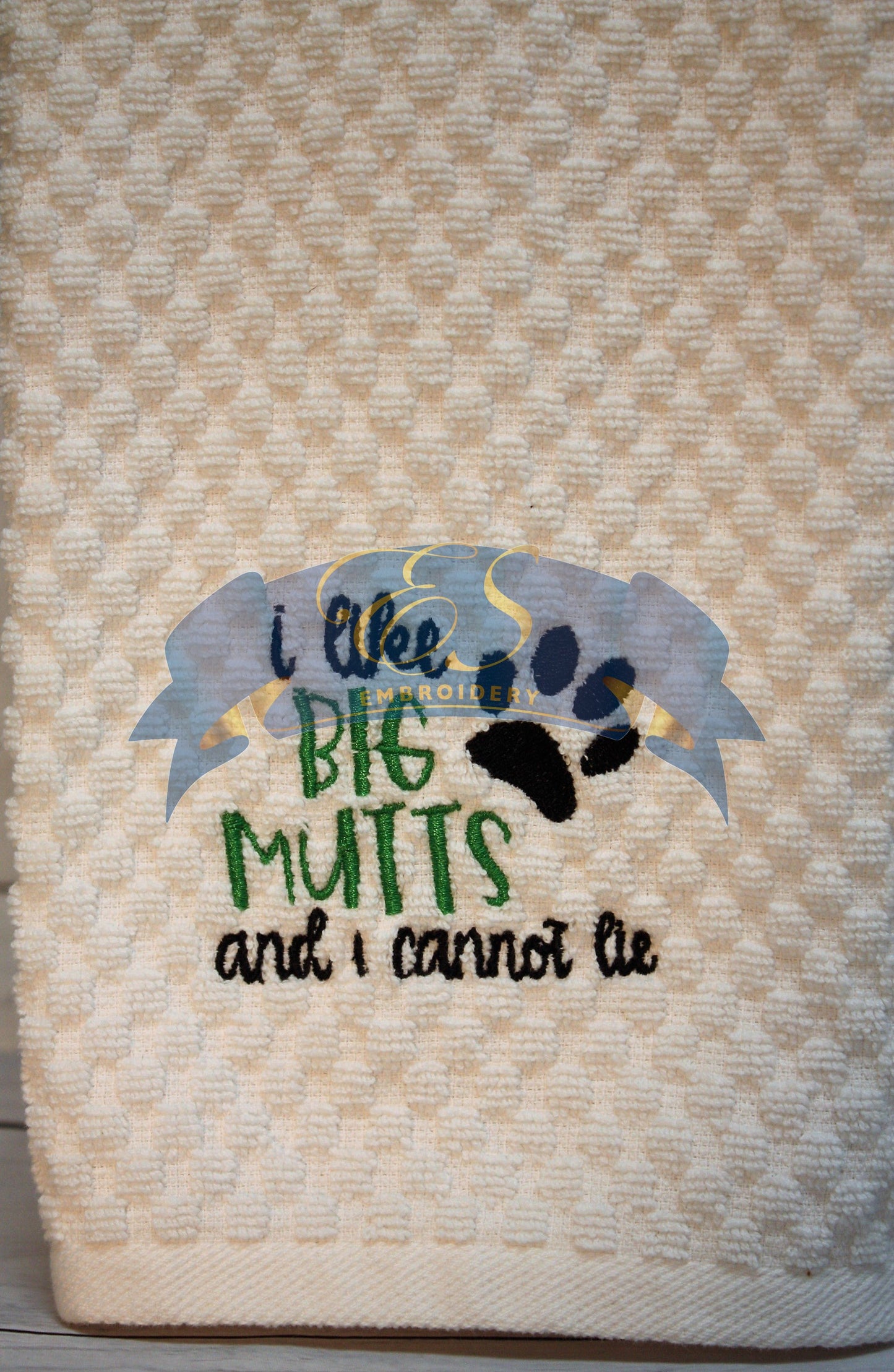 I Like Big Mutts and I Cannot Lie Towel