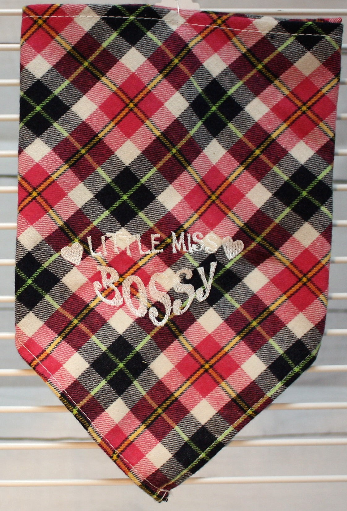 Little Miss Bossy Tie Bandana