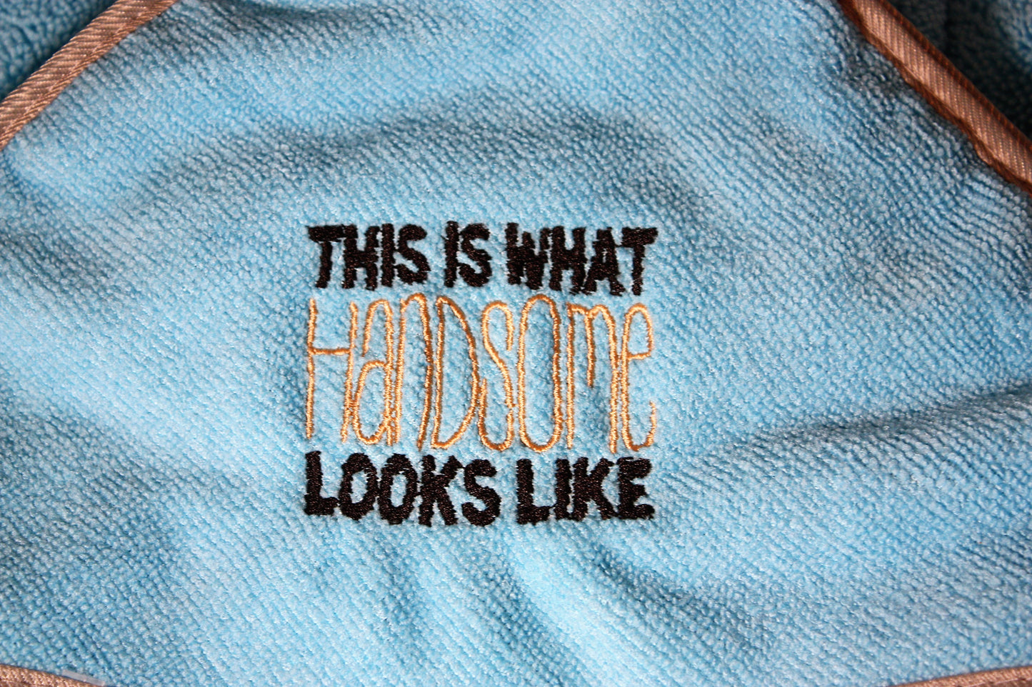 This is What Handsome Looks Like Hooded Bath Towel