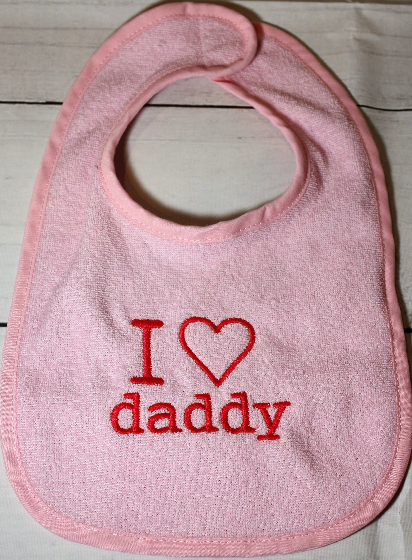 I <3 Daddy Bib