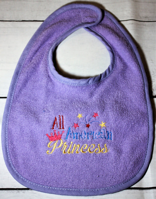 All American Princess Bib