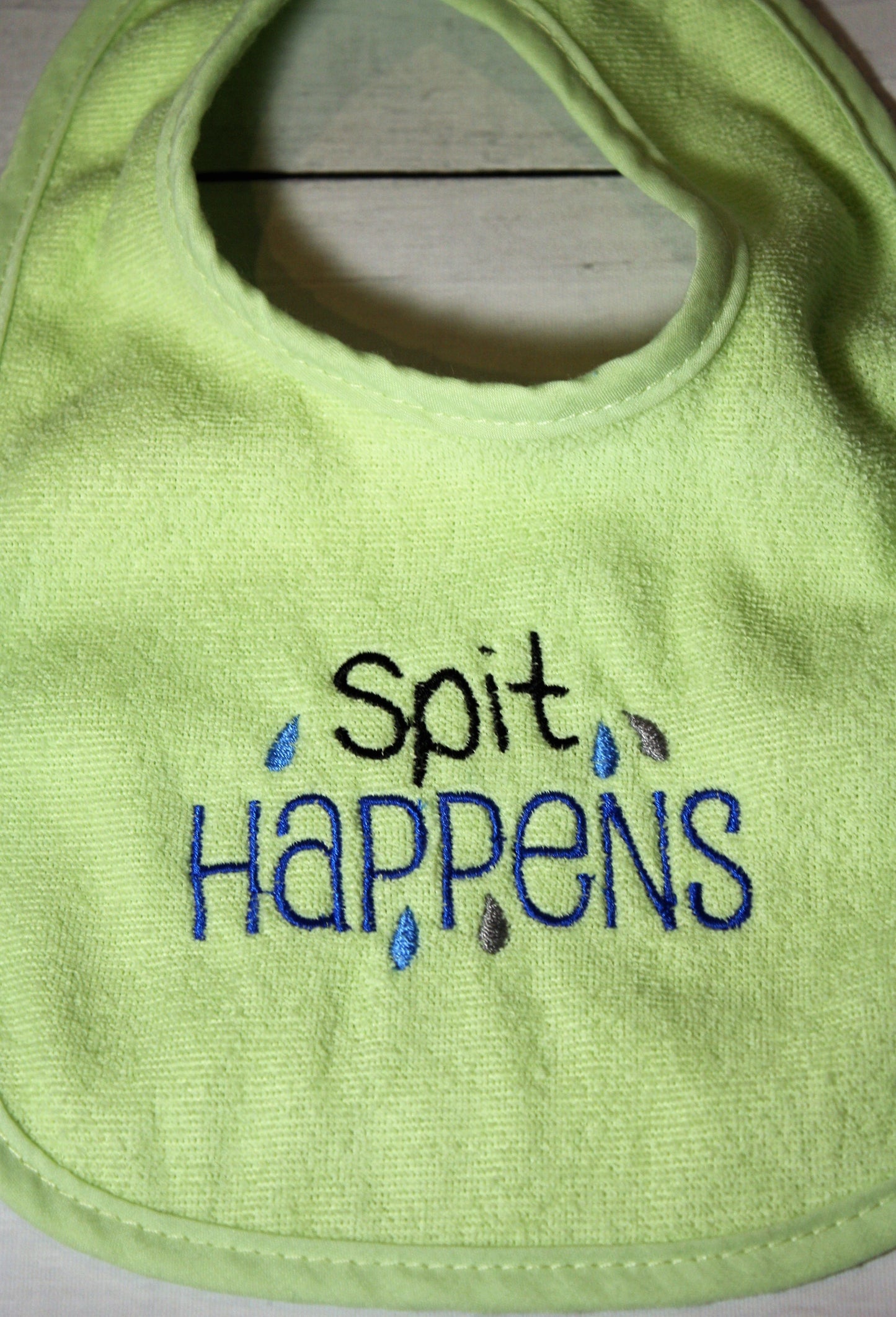 Spit Happens Bib
