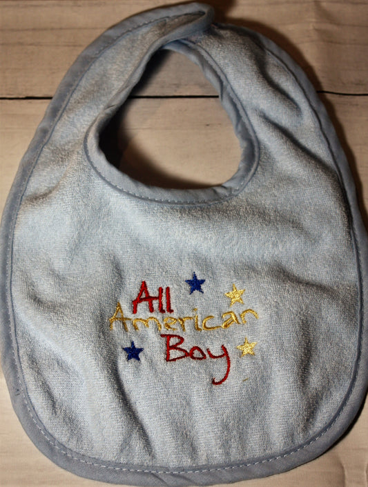 All American Boy Bib