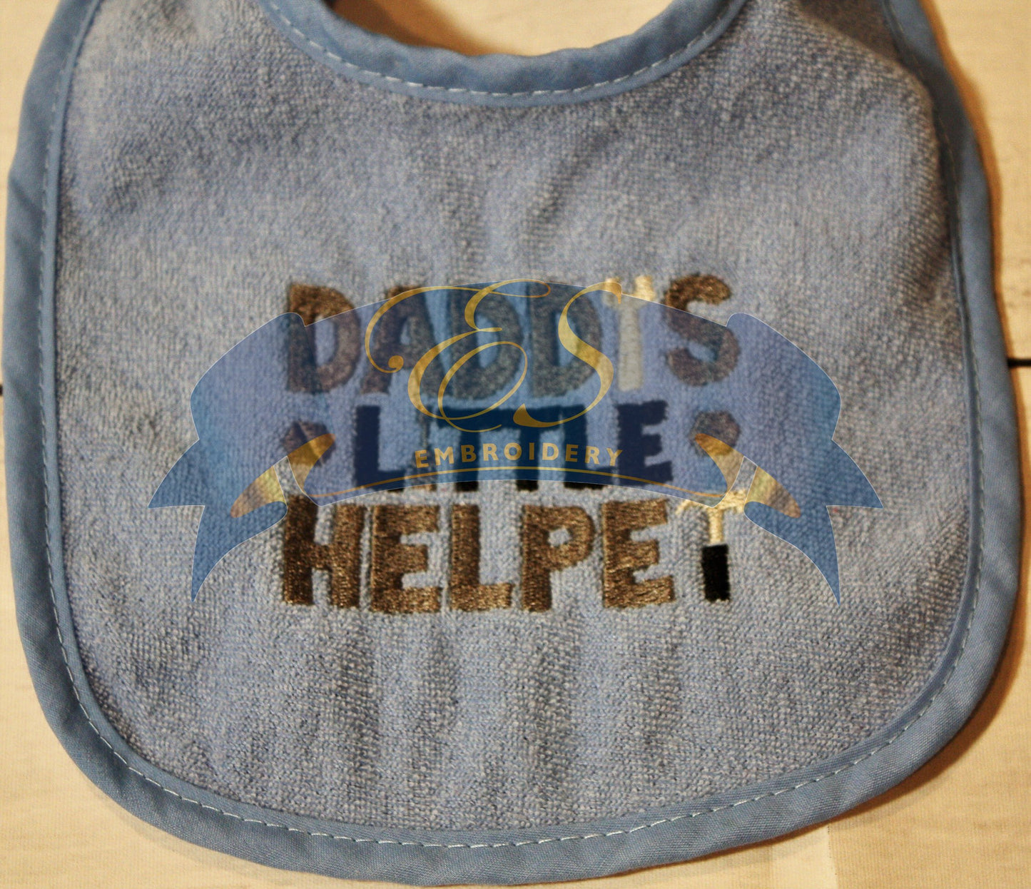 Daddy's Little Helper Bib