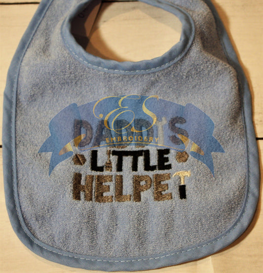 Daddy's Little Helper Bib