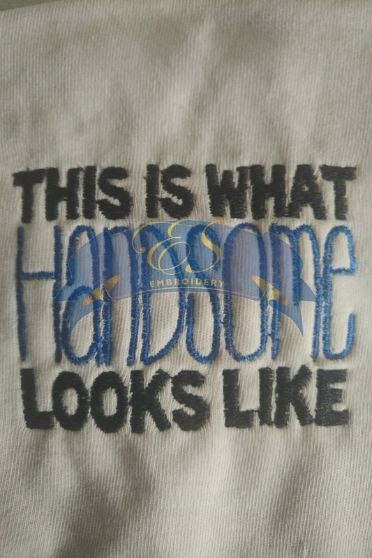 This is What Handsome Looks Like Bib