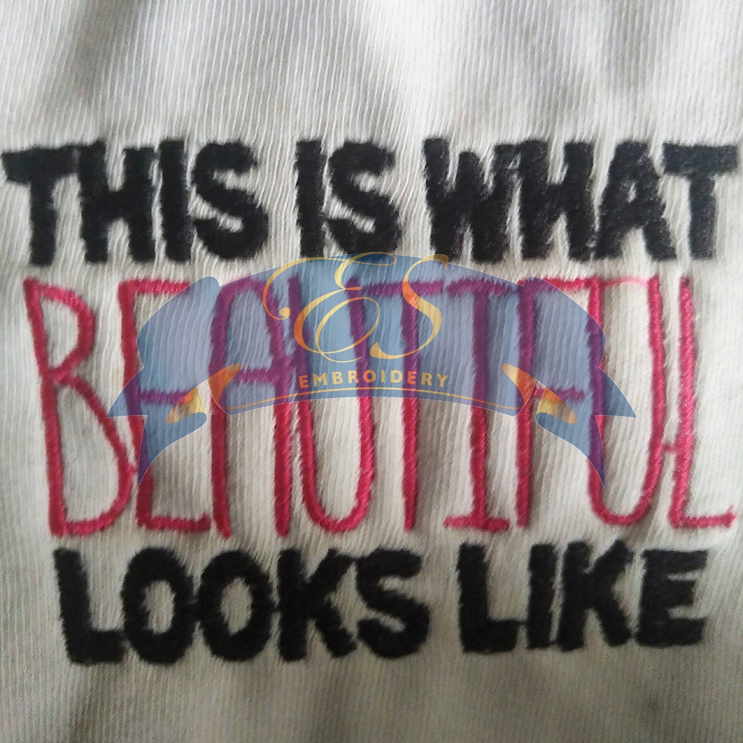 This is What Beautiful Looks Like- Bib