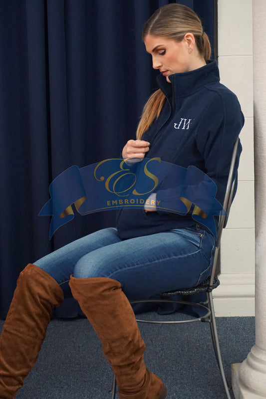 Iceberg Fleece Full-Zip Jacket - ES Embroidery