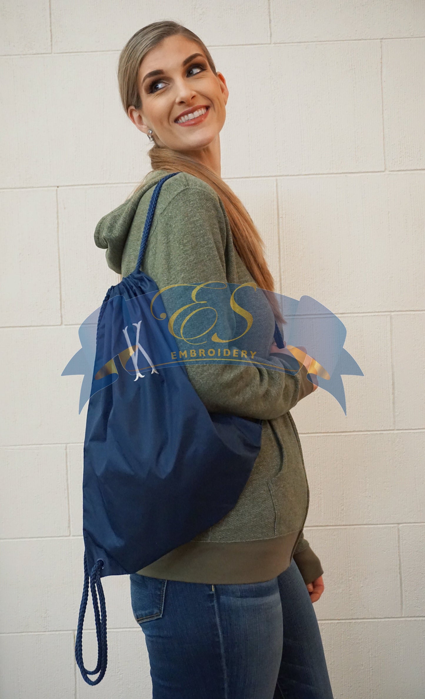 Drawstring Backpack - ES Embroidery