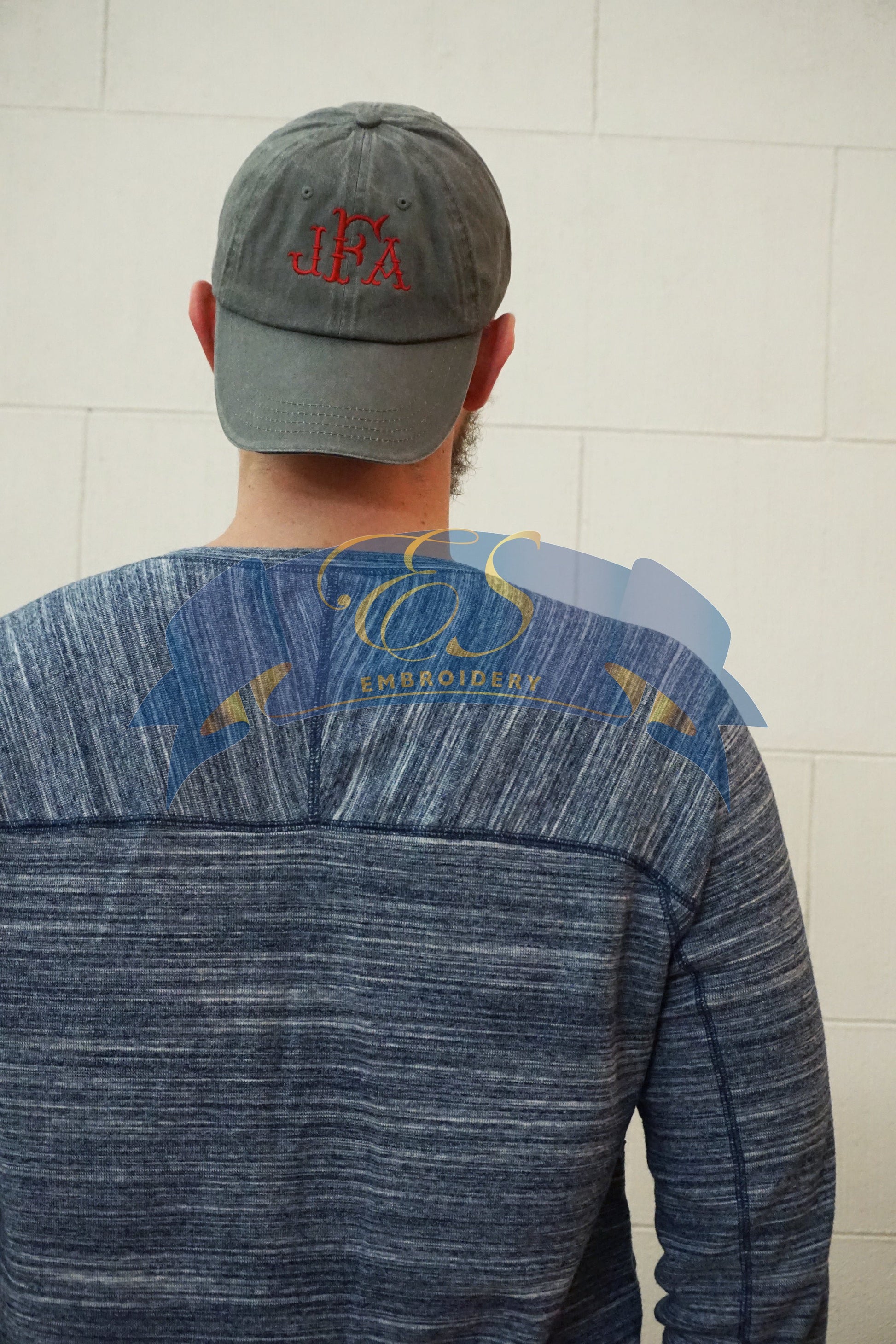 Low-Profile Sandwich Trim Twill Cap - ES Embroidery