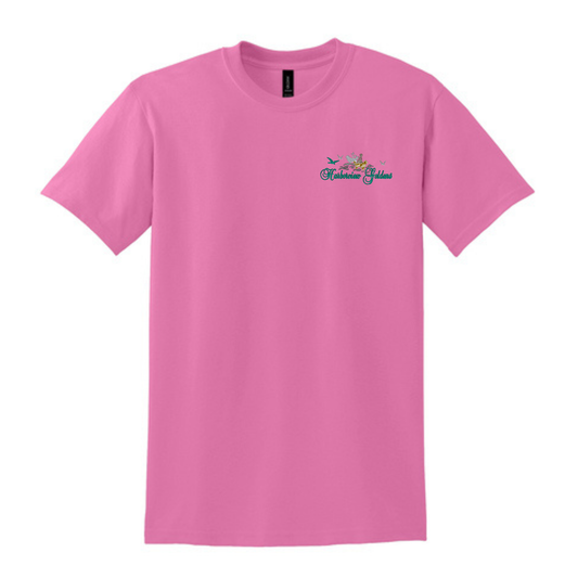 Harborview Goldens - Crew Neck T-Shirt - Unisex - Embroidered Left Chest -Gildan 8000