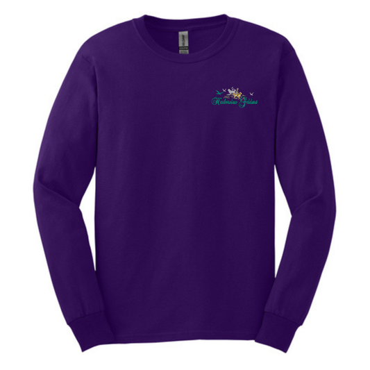 Harborview Goldens - Long Sleeve T-Shirt-Unisex-Embroidered Left Chest-Gildan G2400