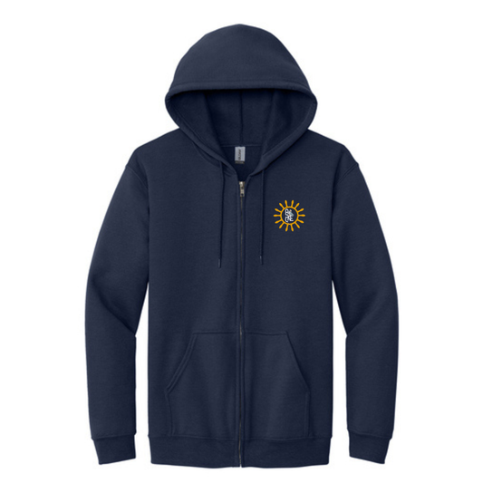ASCNE - Zip Up Hoodie - Unisex - Gildan 18600