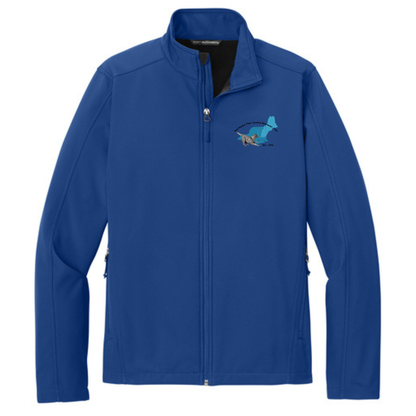 NE Flat Coated Retriever Club- Men's Soft Shell Jacket- DTF Left Chest & Back- PA-J317
