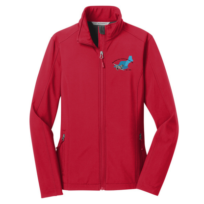 NE Flat Coated Retriever Club- Women's Soft Shell Jacket- DTF Left Chest & Back - PA-L317