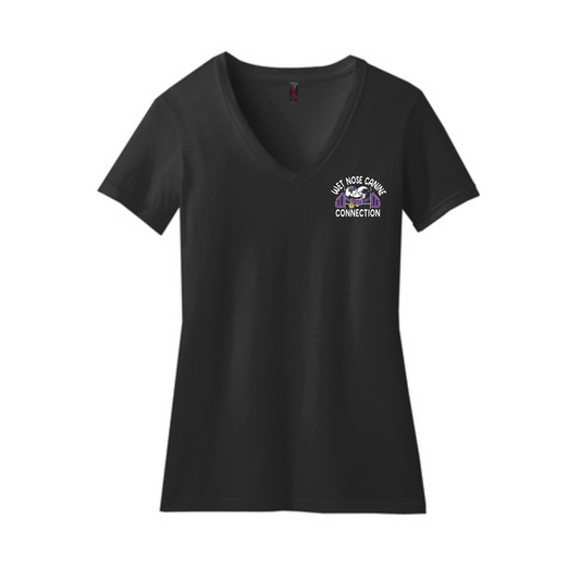 Wet Nose Canine - Womens V-Neck T-Shirt