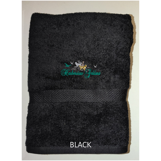Harborview Goldens - Embroidered Terry Hand Towels