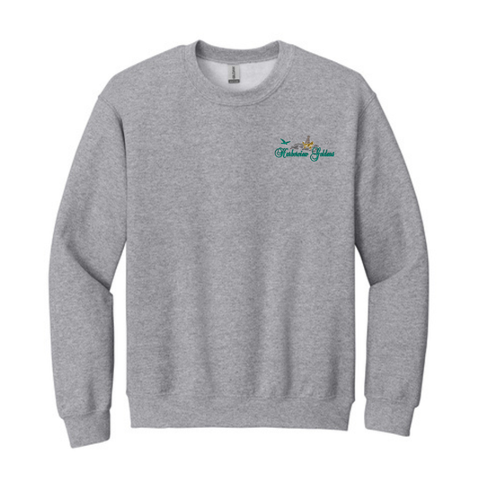 Harborview Goldens - Crew Neck Sweatshirt - Unisex - Embroidered Left Chest - Gildan 18000