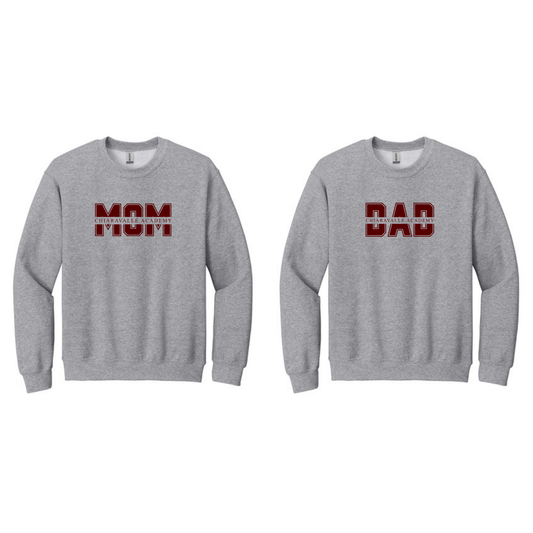 Chiaravalle Academy MOM or DAD - Sweatshirt - Unisex - DTF Center - Gildan 18000