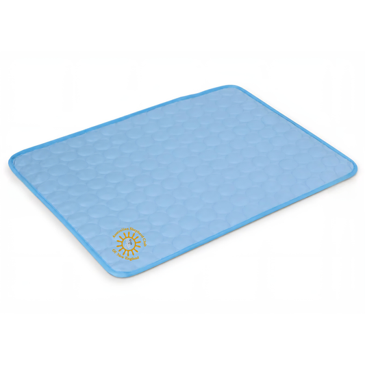 ASCNE - Embroidered Cooling Mat - 27.5 x 39.4 x 0.5 in