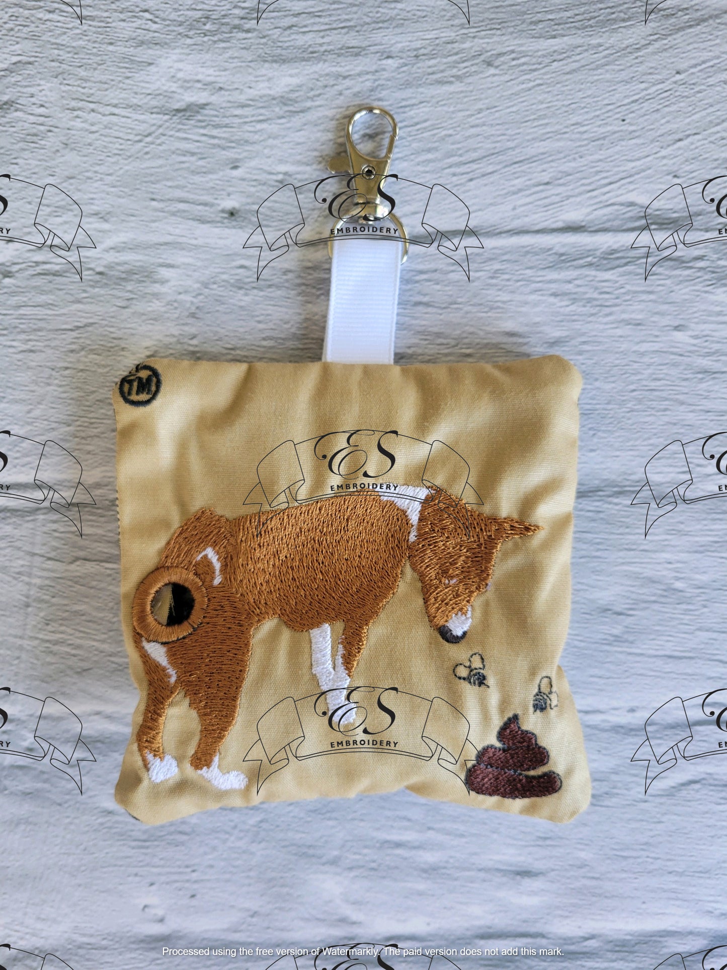 Basenji Waste Bag Holder