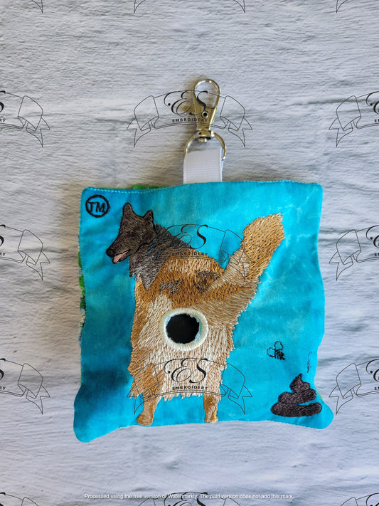 Belgian Tervuren Waste Bag Holder