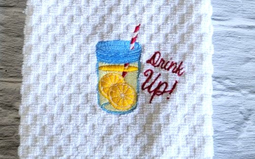 Drink Up Kitchen Towel