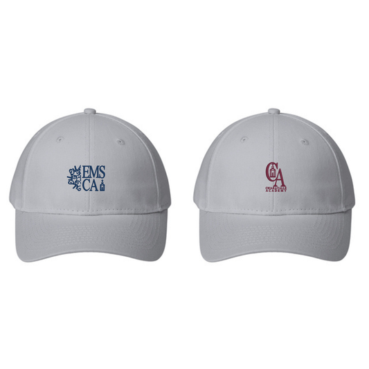 Enfield Montessori or Chiaravalle Academy Hat - Velcro Back - Embroidered - CP80