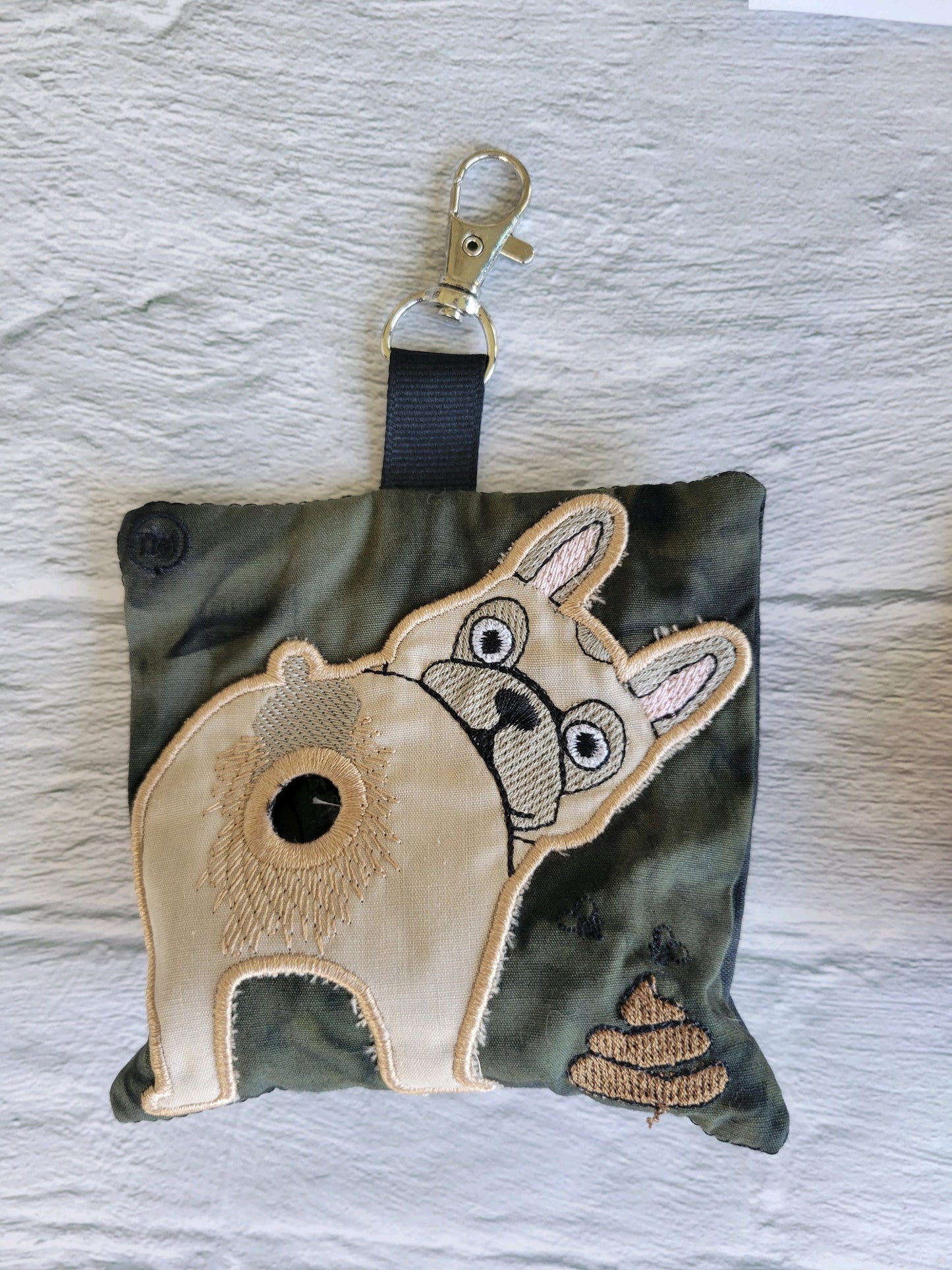 French Bulldog Waste Bag Holder