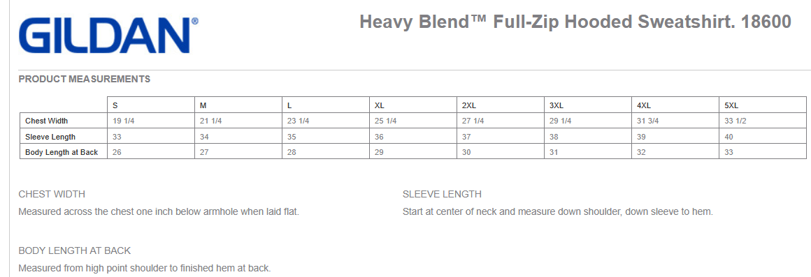Heavy Blend Full-Zip Hoodie