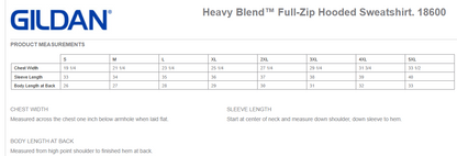 Heavy Blend Full-Zip Hoodie