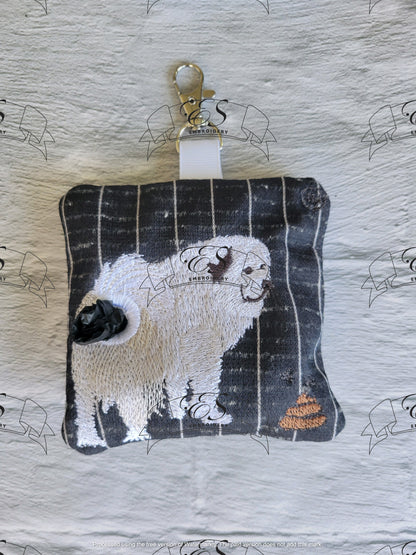 Great Pyrenees Waste Bag Holder