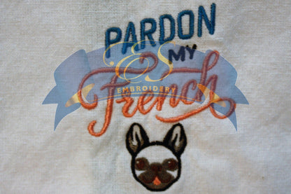 Pardon My French Hand Towel