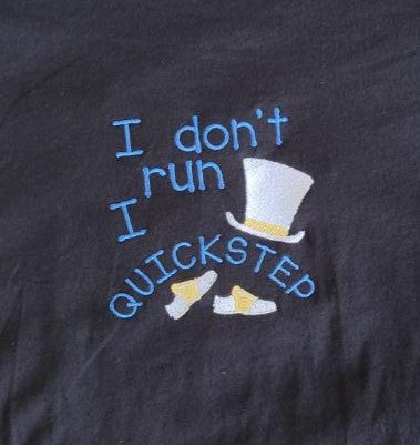 I Don't Run I Quickstep - UNISEX HOODIE/ZIP-UP