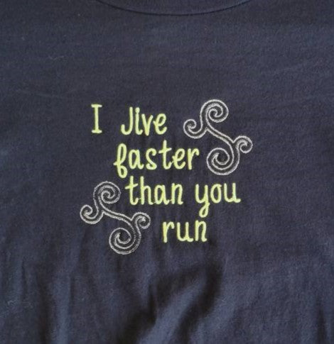 I Jive Faster Than You Run - UNISEX HOODIE/ZIP-UP