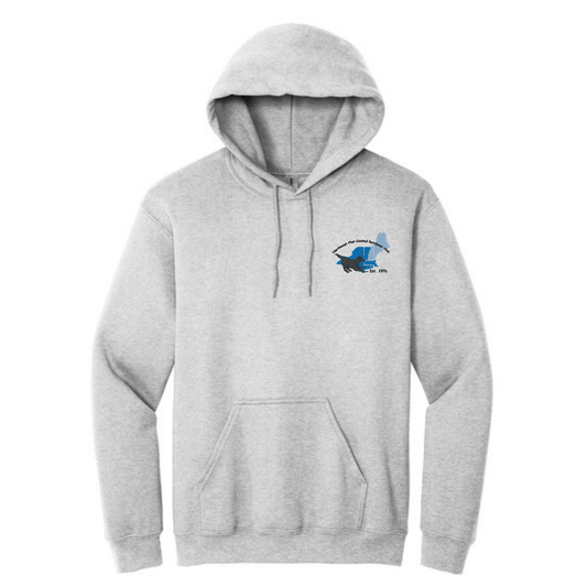 NE Flat Coated Retriever Club - Hoodie - EMBROIDERED - Unisex - Gildan 18500