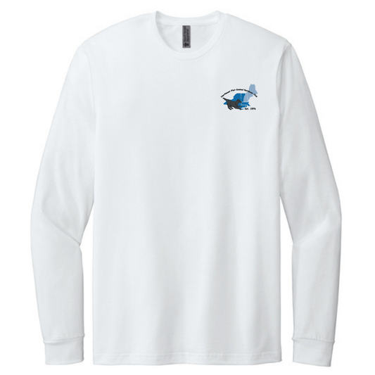 NE Flat Coated Retriever Club - Unisex Long Sleeve T-Shirt - EMBROIDERED LEFT CHEST - NL6211