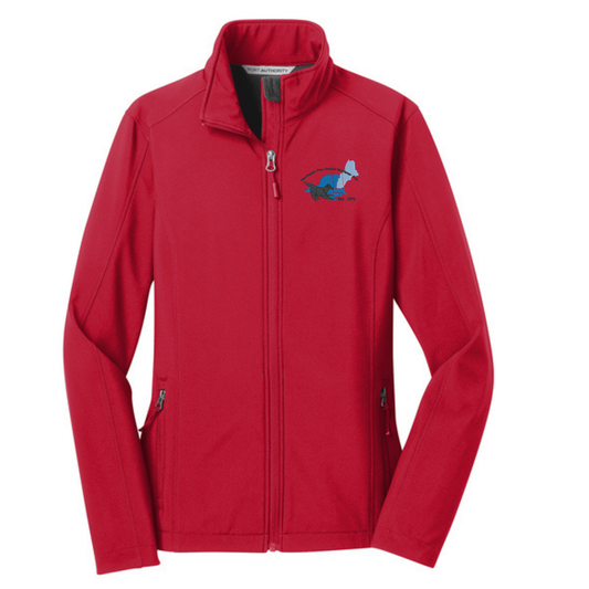 NE Flat Coated Retriever Club - Women's Soft Shell Jacket - EMBROIDERED - PA-L317